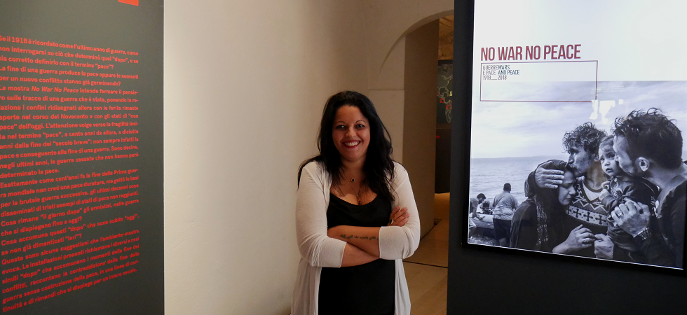 La reporter di guerra Barbara Schiavulli ospite del Mag: Sapere quello che accade nel mondo aiuta a capire le migrazioni''